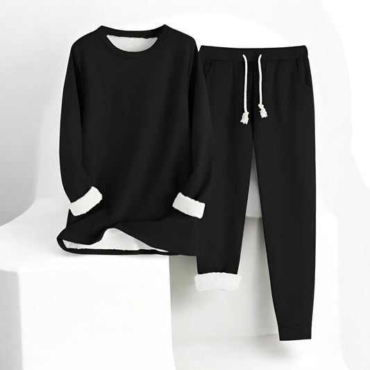 Harper™ - Fleeceforet Loungewear-Sæt